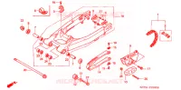 BRAS OSCILLANT pour Honda XR 400 de 1999