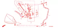 MAITRE CYLINDRE DE FREIN AVANT pour Honda XR 400 de 1999