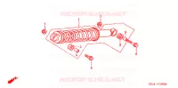 AMORTISSEUR ARRIERE pour Honda XR 50 de 2000
