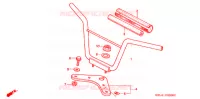 GUIDON   TE DE FOURCHE pour Honda XR 50 de 2000