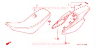 SELLE pour Honda XR 50 de 2000