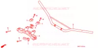 GUIDON pour Honda XR 600 R de 1998