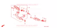 REPOSE PIED pour Honda XR 600 R de 1998
