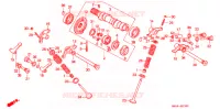 ARBRE A CAMES pour Honda XR 600 R de 1999