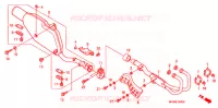 SILENCIEUX D'ECHAPPEMENT pour Honda XR 650 L de 2001