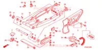 BRAS OSCILLANT pour Honda XR 650 L de 2002