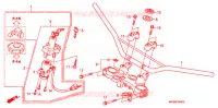 GUIDON pour Honda XR 650 L de 2002