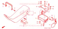 SELLE pour Honda XR 650 L de 2002