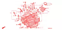 CULASSE pour Honda XR 650 L de 2013