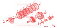 EMBRAYAGE pour Honda XR 650 L de 2013