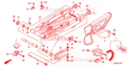 BRAS OSCILLANT pour Honda XR 650 L de 2016