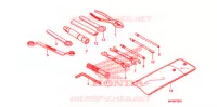OUTIL pour Honda XR 650 L de 2016