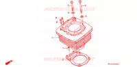 CYLINDRE pour Honda XR 650 L de 1994