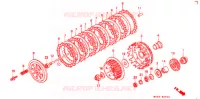EMBRAYAGE pour Honda XR 650 L de 1994