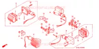 CLIGNOTANT pour Honda XR 650 L de 1995