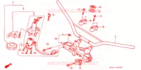 GUIDON pour Honda XR 650 L de 1995