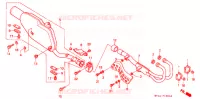 SILENCIEUX D'ECHAPPEMENT pour Honda XR 650 L de 1995