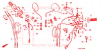 COMMODOS   POIGNEES pour Honda XR 650 L de 1996