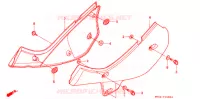 COUVERCLES LATERAUX pour Honda XR 650 L de 1996
