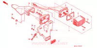 FEU ARRIERE pour Honda XR 650 L de 1996
