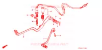 PEDALE pour Honda XR 650 L de 1996