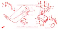 SELLE pour Honda XR 650 L de 1996