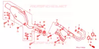 SILENCIEUX D'ECHAPPEMENT pour Honda XR 650 L de 1996