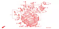 CULASSE pour Honda XR 650 L de 1996