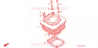 CYLINDRE pour Honda XR 650 L de 1996