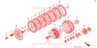 EMBRAYAGE pour Honda XR 650 L de 1996