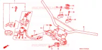 GUIDON   TE DE FOURCHE pour Honda XR 650 L de 1996