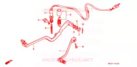 PEDALE pour Honda XR 650 L de 1996