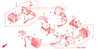 CLIGNOTANT pour Honda XR 650 L de 1997
