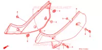 COUVERCLES LATERAUX pour Honda XR 650 L de 1997