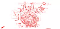 CULASSE pour Honda XR 650 L de 1997