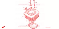 CYLINDRE pour Honda XR 650 L de 1997