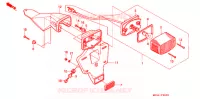 FEU ARRIERE pour Honda XR 650 L de 1997