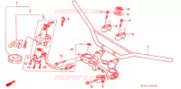 GUIDON pour Honda XR 650 L de 1997