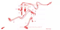 PEDALE pour Honda XR 650 L de 1997
