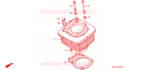 CYLINDRE pour Honda XR 650 L de 1997