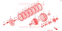 EMBRAYAGE pour Honda XR 650 L de 1997