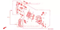 ETRIER DE FREIN AVANT pour Honda XR 650 L de 1997