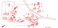 GUIDON   TE DE FOURCHE pour Honda XR 650 L de 1997