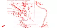MAITRE CYLINDRE DE FREIN AVANT pour Honda XR 650 L de 1997