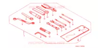 OUTIL pour Honda XR 650 L de 1997