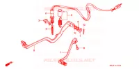PEDALE pour Honda XR 650 L de 1997
