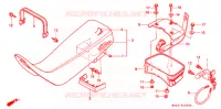 SELLE pour Honda XR 650 L de 1997