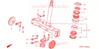 TE DE FOURCHE pour Honda XR 650 L de 1997