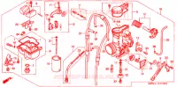 CARBURATEUR pour Honda XR 650 R de 2001