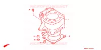 CYLINDRE pour Honda XR 650 de 2006